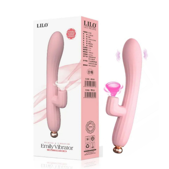 Vibrador Succionador De Clítoris Alta Gama 10 Modo De Velocidades Recargable Lilo